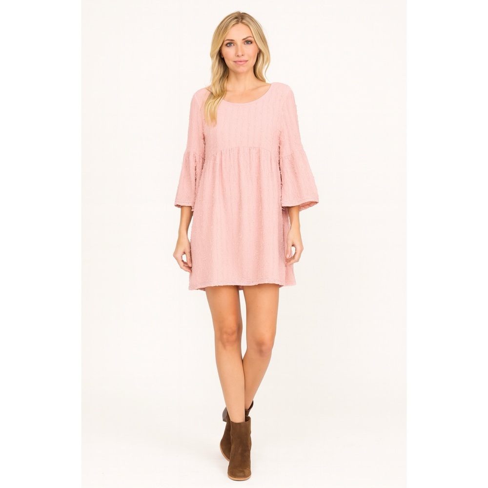 Paisley Grace Dress Bell Sleeve Size M